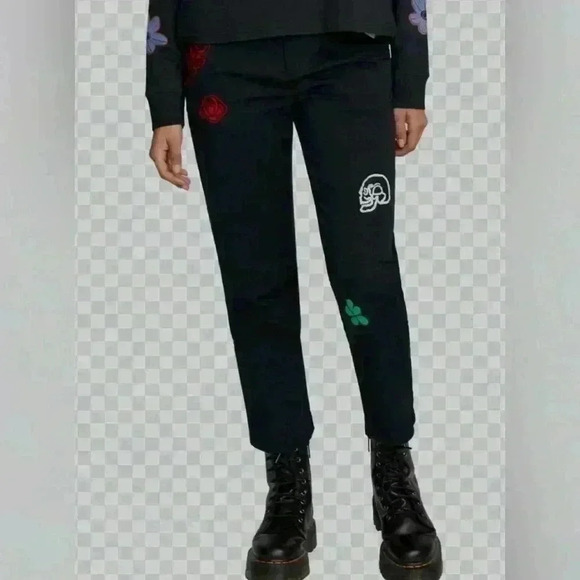 🆕 RVCA Skater Pant - Mark Oblow pant size 27”. NWT - Picture 6 of 10